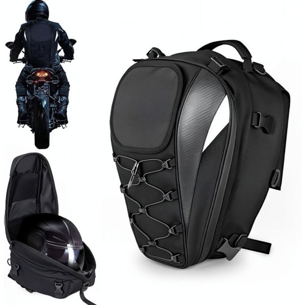 Motorcycle Gear Backpack - Водонепроницаемый рюкзак для мотоциклетного сиденья, предназначенный