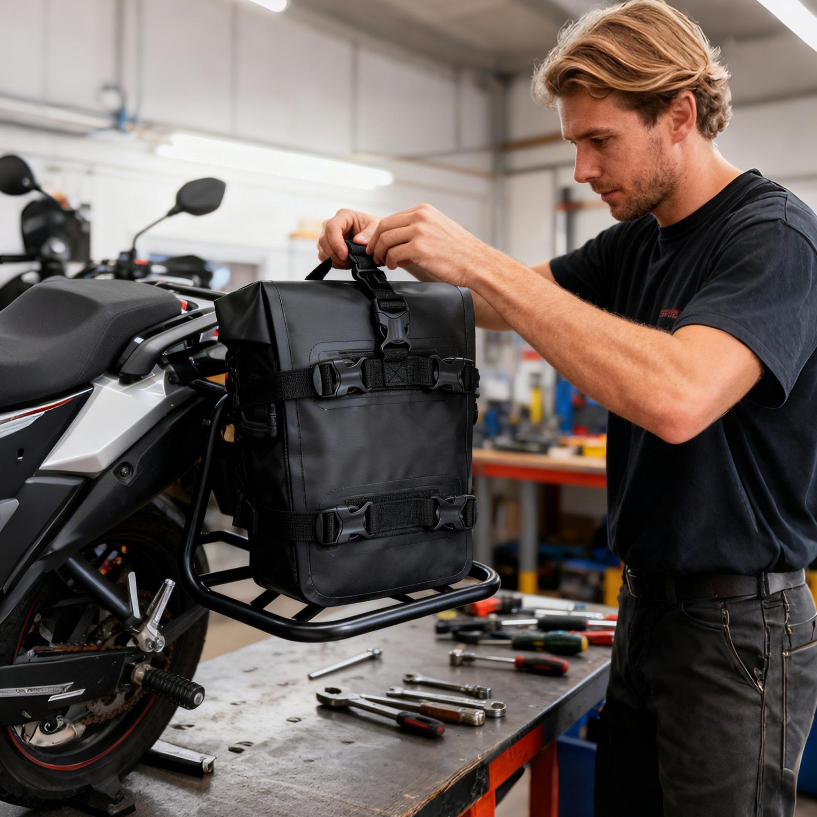 Сумки на передний бампер мотоц – обзор и цена Motorcycle Gear Backpack