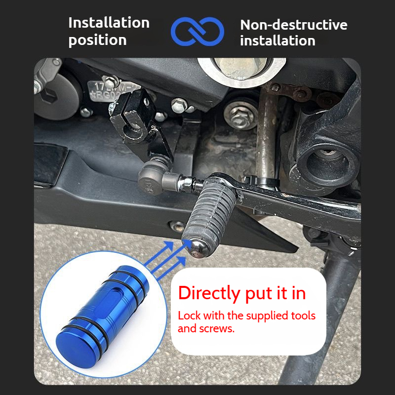 Удлинитель наконечника педали  – обзор и цена Motorcycle Gear Lever Extender